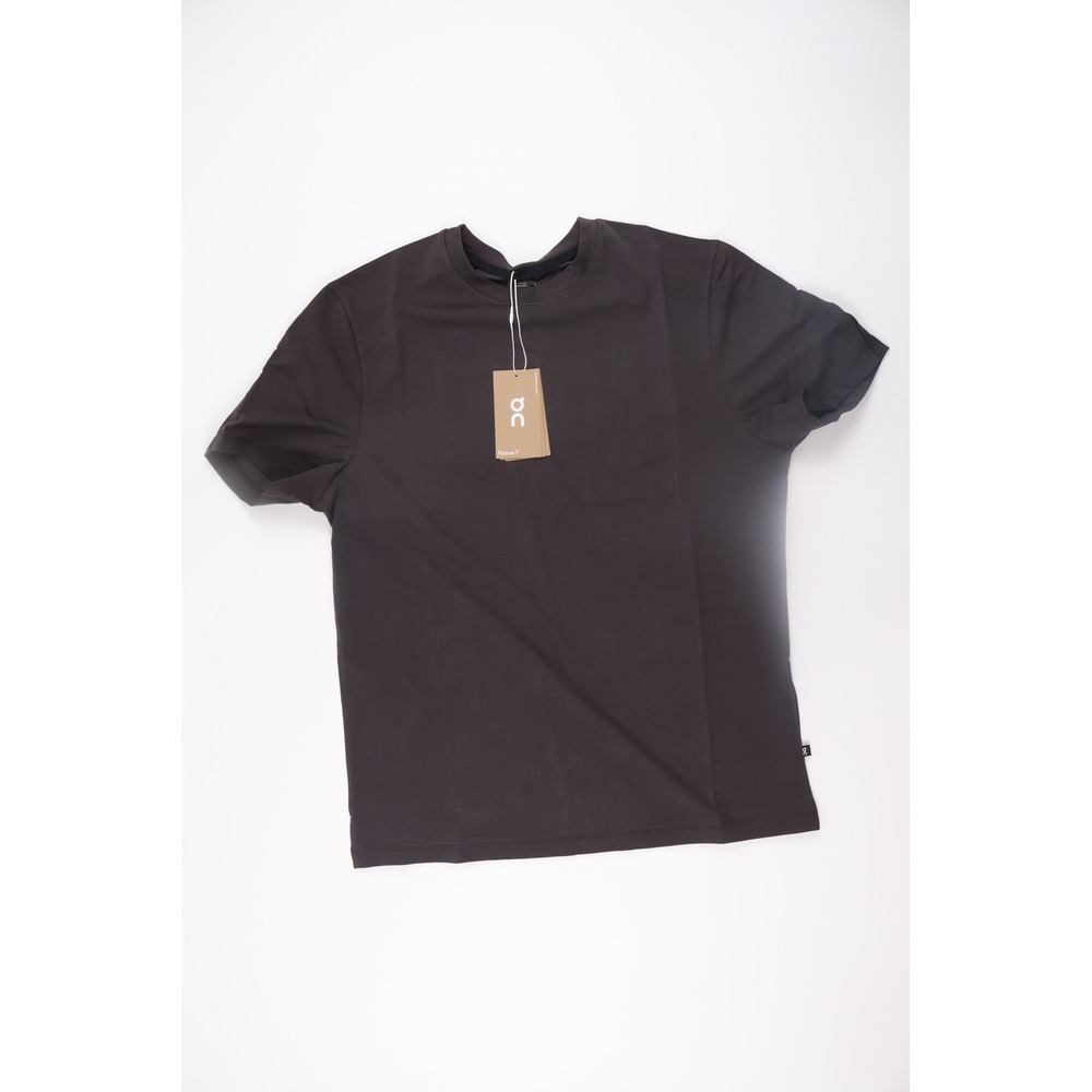 On Running Focus-T Training Shirt Small Black Performance Athletic Activewear